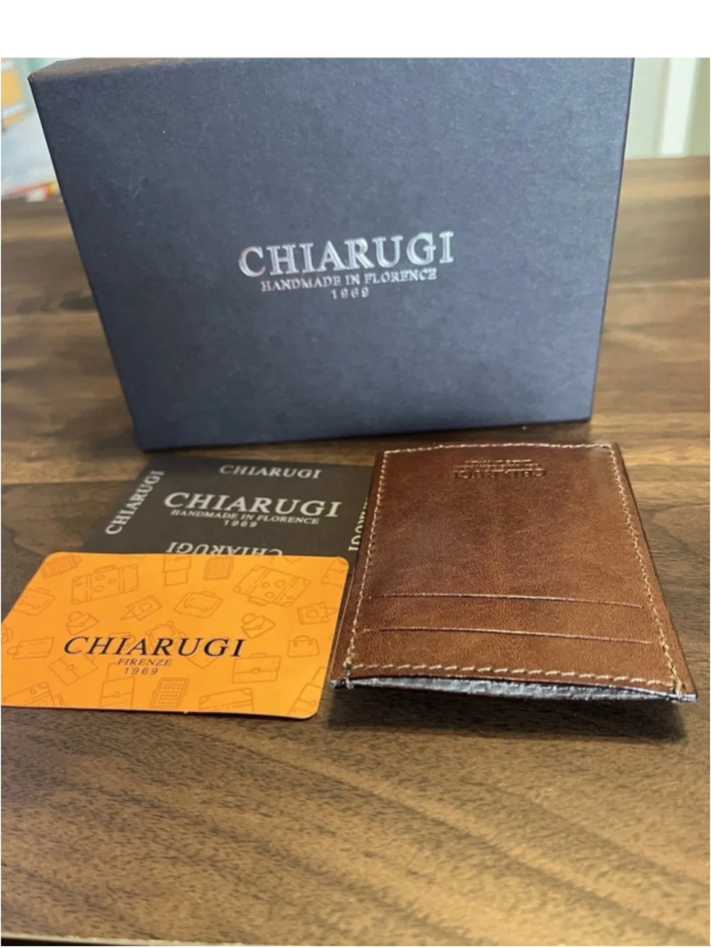 NEW Chiarugi Men’s Wallet- AUTHENTIC Purchased In Italy